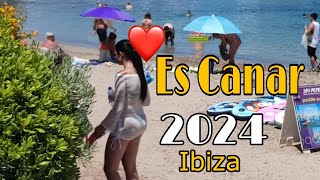 Es Canar Ibiza Es Canar BeachWalking Around Es Canar Ibiza Top Tourist DestinationSpain [upl. by Ingham]