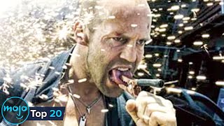 Top 20 Badass Jason Statham Moments [upl. by Nnylrahc525]