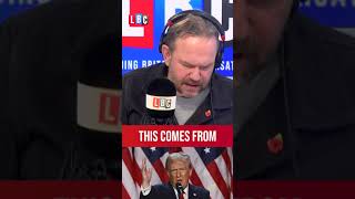 James OBrien officially confirms Donald Trump as US President  LBC [upl. by Stinky]