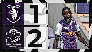 K BEERSCHOT VA 12 ZULTE WAREGEM  EXTENDED HIGHLIGHTS  VOSSEN AND GANO SCORE AGAINST BEERSCHOT [upl. by Anuahs]