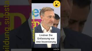 Lindner kontert gegen Scholz 😮 [upl. by Tiphani191]