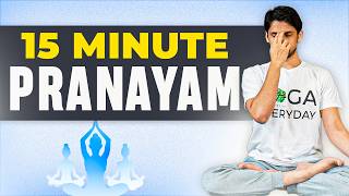 Daily Pranayama under 15Minutes  Breathing Exercises amp Yoga  Saurabh Bothra [upl. by Iaka]