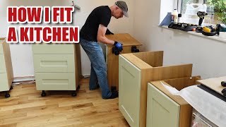 How to fit a kitchen [upl. by Dov]