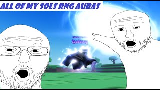 All of my SOLS RNG auras [upl. by Hickie]