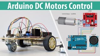 Arduino DC Motor Control Tutorial  L298N  HBridge  PWM  Robot Car [upl. by Eerrehs]