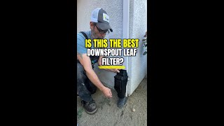 Is This the BEST Downspout Leaf Filter [upl. by Yedorb89]