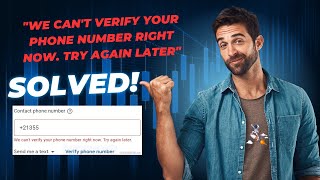 quotWe cant verify your phone number right now Try again laterquot Google Play Console error SOLVED ✅ [upl. by Aineval666]