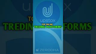 Best Online Trending Platforms shorts zerodha upstox [upl. by Domela]