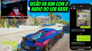 VISÃO DA KIM COM O AUDIO DO LEVI KKKK [upl. by Bibah]