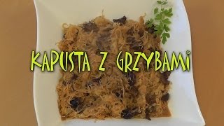 Kapusta z grzybami  Smakkujawpl HD [upl. by Heilner]