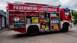 Magirus Iveco Rüstwagen 2 der Freiwilligen Feuerwehr Liederbach am Taunus [upl. by Ellertal]