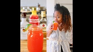 The BEST Jamaican RUM PUNCH  Cocktail Recipe [upl. by Adalard]