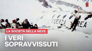 I SOPRAVVISSUTI allINCIDENTE AEREO racconta la storia de LA SOCIETÀ DELLA NEVE Netflix Italia [upl. by Adigirb168]