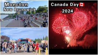 Canada Day 2024 Moncton New Brunswick 🇨🇦 [upl. by Atisor]