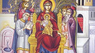 3rd Salutations Service to the Holy Theotokos [upl. by Sirah]