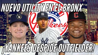 YANKEES DESPIDE OUTFIELDER Y FIRMA NUEVO UTILITY 2024 [upl. by Bakemeier]