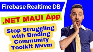 List Binding with CommunityToolkit Mvvm in NET MAUI with Firebase db [upl. by Babette82]