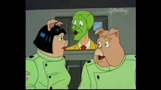 the mask animated series  two Pigs help Peggy and Stanley [upl. by Lymn738]