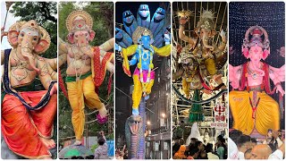 Mumbai’s Biggest Ganpati Maha Aagman Sohala 2024  NEVER SEEN BEFORE 😱  Mumbai Ganpati Aagman 2024 [upl. by Orips]