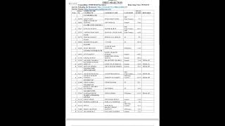 RIE BHOPAL 2024 2yr BEd SELECTED LIST Lang amp Social Sc Maths amp Science [upl. by Maccarthy]