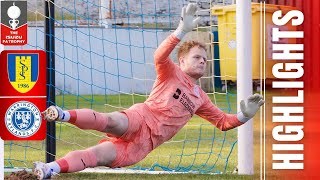 3 PENALTY SAVES  Stocksbridge Park Steels v Warrington Rylands  FA Trophy  Full Match Highlights [upl. by Eahsan469]