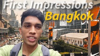 First Impressions of Thailand 🇹🇭  Bangkok Part 2 [upl. by Dnumyar]