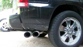 2002 Cadillac Escalade Corsa Sport Exhaust [upl. by Rowney]