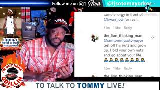 Tommy Sotomayor Goin Wild on Kwame Brown Dissing Dead Mother and Father Did Tommysotomayor [upl. by Anuska]