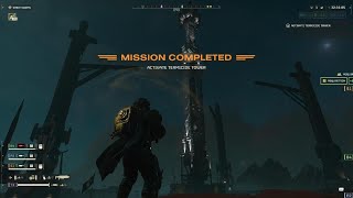 Helldivers 2 Termicide Tower Activation [upl. by Drofyar261]