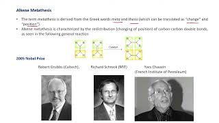 Organometallic Chemistry Part 4 Sonogashira reaction Buchwald Reaction Grubbs metathesis organic [upl. by Donnamarie914]