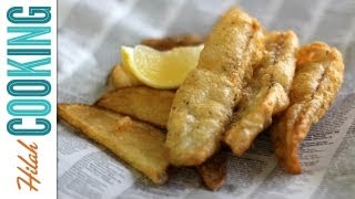 How To Make Fish and Chips  Hilah Cooking [upl. by Lehcer11]