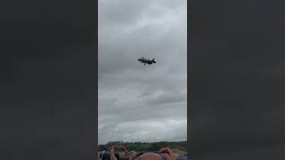 UFO 👽 F35 on RIAT Tattoo Air Show 2024 riat airshow f35 aviation shorts [upl. by Chamkis]