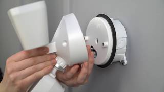 How to Install Ring Floodlight Wired  A Smart Outdoor Light that Monitors for Motion [upl. by Lauretta]