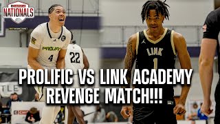 Link Academy vs Prolific Prep Chipotle Nationals The Rematch in Triple Overtime [upl. by Naitsirc]