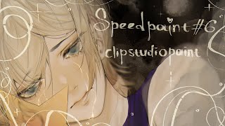 SpeedpaintCLIP STUDIO PAINT15x speedMoon [upl. by Kolosick]