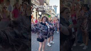 PRICELESSNew Orleans Moments Thank you TaylorSwift We all had so much fun in the Streets of NOLA [upl. by Shutz]