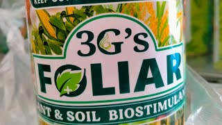 3G Foliar Fertilizer [upl. by Crispas]