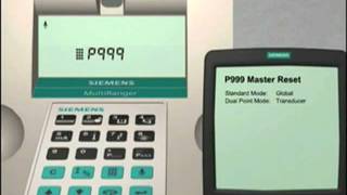 Siemens MultiRanger 100  Master Reset [upl. by Janela940]