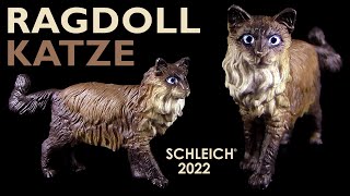 Schleich ® Ragdoll Katze  Neuheit 2022 New  Review Deutsch  German [upl. by Mikkanen]