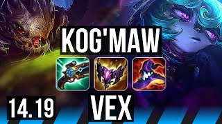 KOGMAW vs VEX MID  2338 Legendary  EUW Grandmaster  1419 [upl. by Alyce]