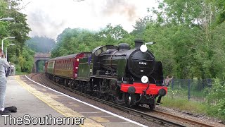 31806 amp 61306 quotMayflowerquot power through Hampshire  Steam Dreams Excursion 20062021 [upl. by Tsew910]