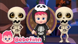 1hour ☠️ Chumbala Cachumbala Bebefinn Skeleton DanceㅣHalloween Songs for KidsBebefinn [upl. by Oiluj13]