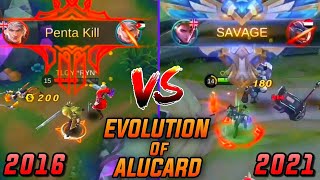 THE EVOLUTION OF ALUCARD SEASON 1 TO SEASON 21 MOBILE LEGENDS [upl. by Savell911]