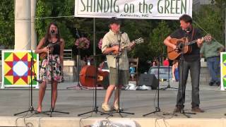 Danny and Danielle Bishop with Bryan Sutton at Shindig on the Green July 7 2012 [upl. by Zuckerman]