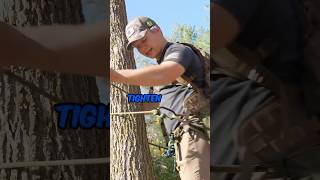 You don’t need a ropeman for saddle hunting hunting subscribe deerhunting archery deerseason [upl. by Wahkuna]