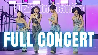 ITZY in Manila Philippines  FULL CONCERT 4K FAN CAM ITZY 2ND WORLD TOUR “BORN TO BE” 20240803 [upl. by Yrollam]