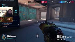 Overwatch 2 Gibba Bro bought the battlepass mid game so he could go Mauga [upl. by Ketty]