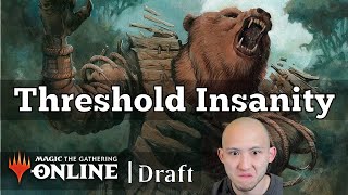 Threshold Insanity  Dominaria Remastered Draft  MTGO [upl. by Airlia]