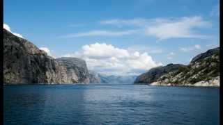 Lysefjord by boat Norway Stavanger [upl. by Ontine]