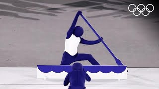 Breathtaking Pictogram Performance at Tokyo 2020 Opening Ceremony  Tokyo2020 Highlights [upl. by Alyson]